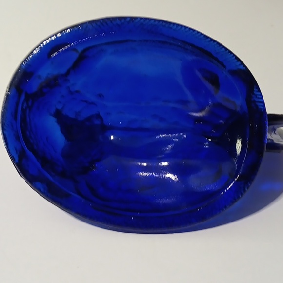 Cobalt Blue Hen on Nest Large Size 6 Inch Long LG Wright? - Picture 5 of 7